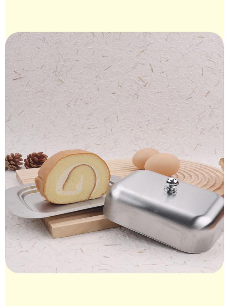 Stainless Steel Butter Dish with Lid