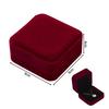 Rounded Flannel Jewelry Box for Rings, Earrings, Pendants, Bracelets, Bangles, and DIY Packaging.