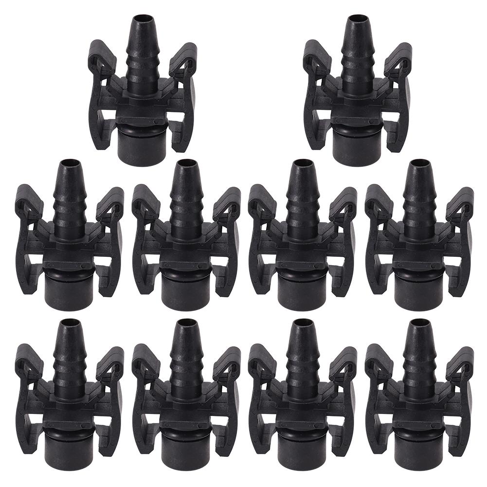 ABS Expansion Water Tank Water Hose Auto Car Black