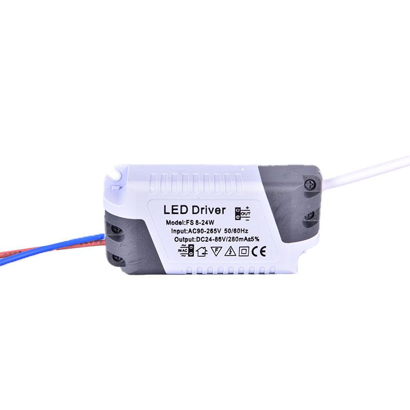 LED Strip Power Supply Adapter LED Driver 280mA 8-24W AC 110V 220V To DC 24V Lighting Transformer Panel Ceilling Lamp