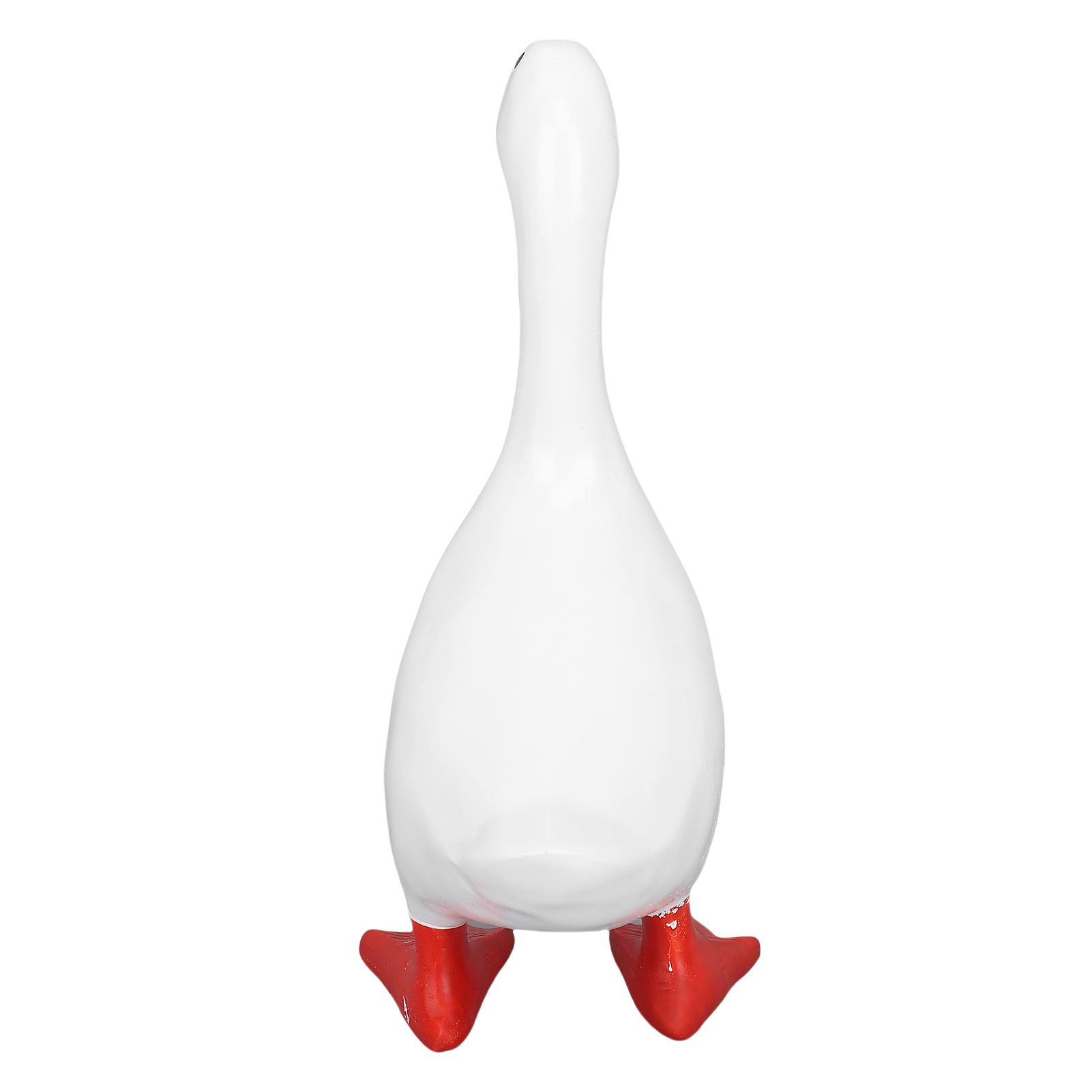 

Магнитный держатель для ключей в виде гуся, полимерная статуэтка гуся, забавный держатель для подвешивания ключей, настольный декор для дома, подарки на новоселье Duck Magnet Ornament