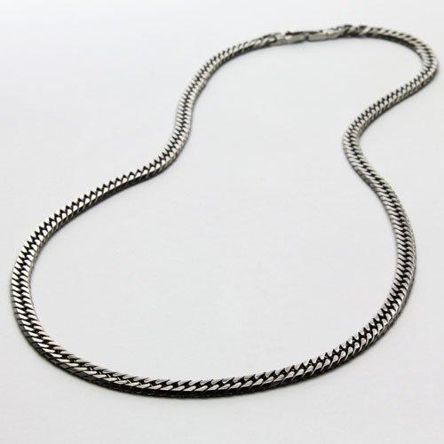 Reine Titan Kihei Halskette, 6-seitig geschliffen, Doppel Kihei, 5mm breit