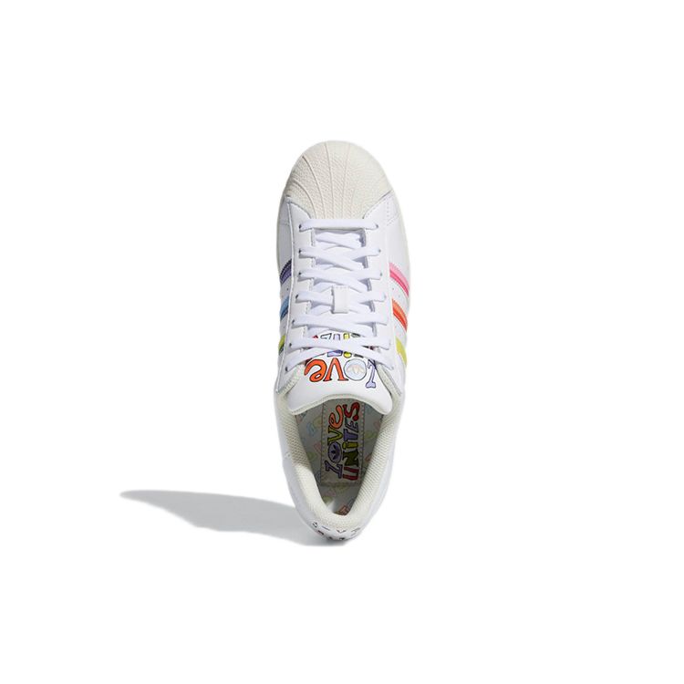 Adidas Superstar Pride Unisex Sneakers White Cloud-White Off-White GW2415