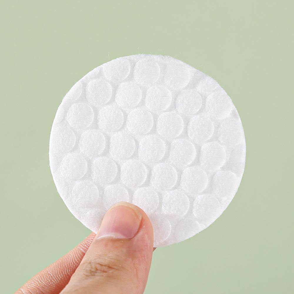 3D Pearl Texture Makeup Remover Cotton Pads - Skin-Friendly and Disposable, 100 Pieces