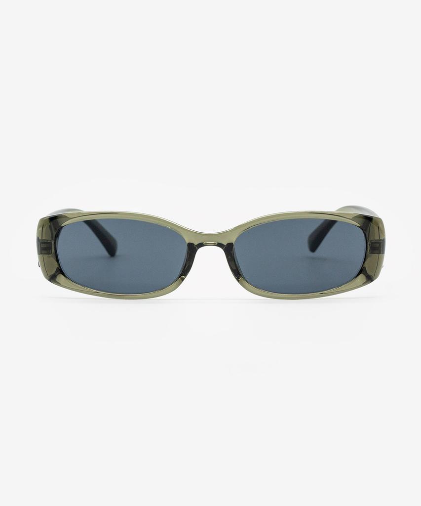 Weeoweeo Chico Clear Khaki Sunglasses