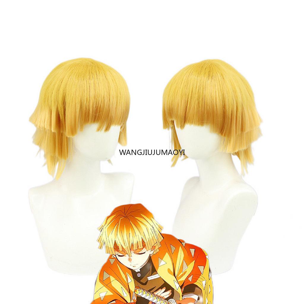Anime Duiveljager Agatsuma Zenitsu Cosplay Kostuum Dames Kimono Uniform Halloween Kerst 150