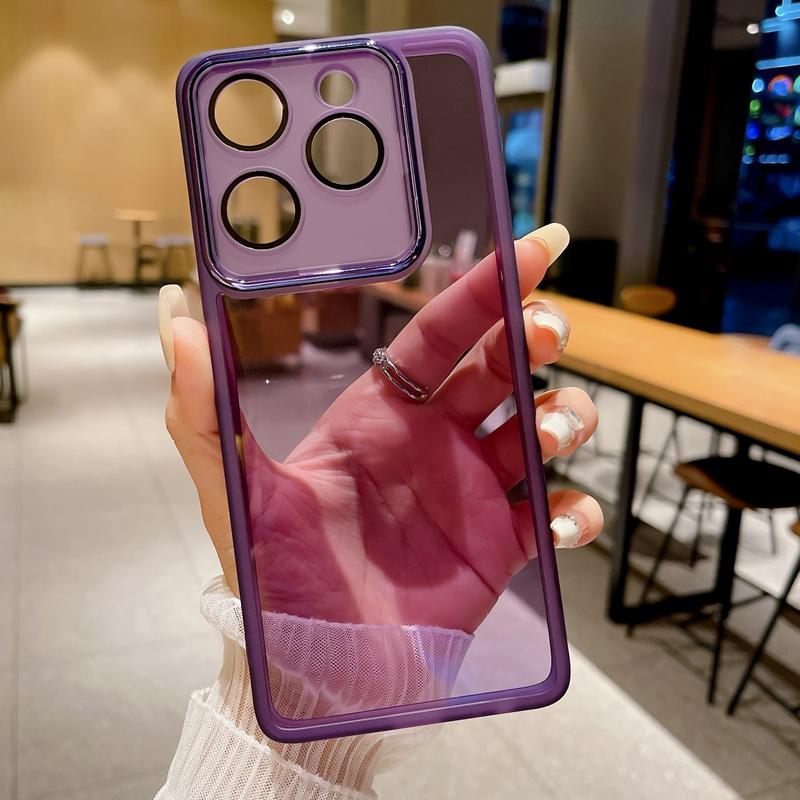 Case for Vivo V60 Lite V30 Pro V30E V40 V50 Y21D Y21S Y29 Y33S Y29 Y28 Y31 Y39 Y18 Y03 Y04 With Camera Lens Protector Soft Cover
