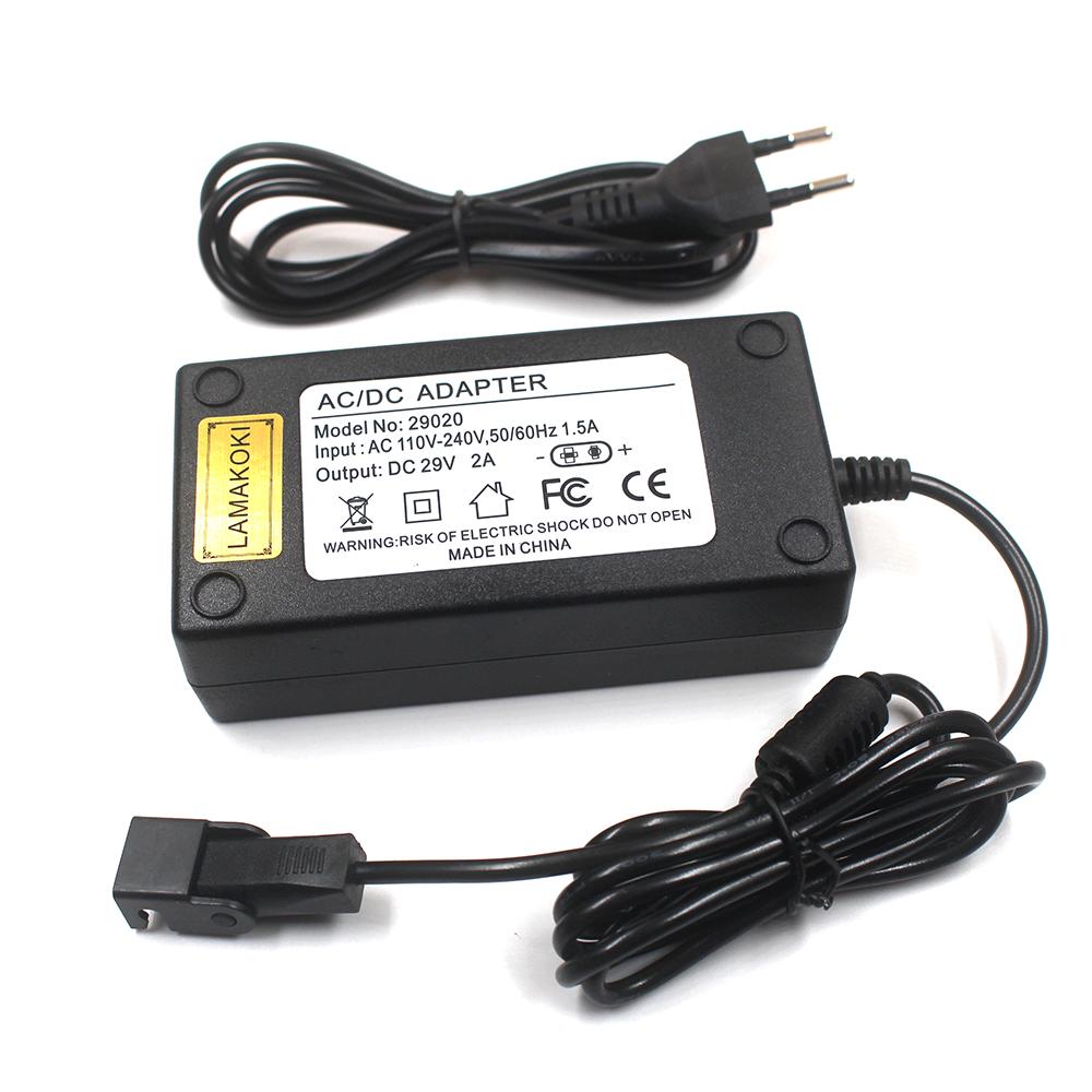 60W 29V 2A 2 Pin Power Supply Adapter Massage Chair Electric Electric Actuator For 24V 1.8A Connector Sofa Recliner Charger