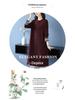 2025 Elegant Plus Size Woolen Knit Dress: Winter Slimming Long Skirt