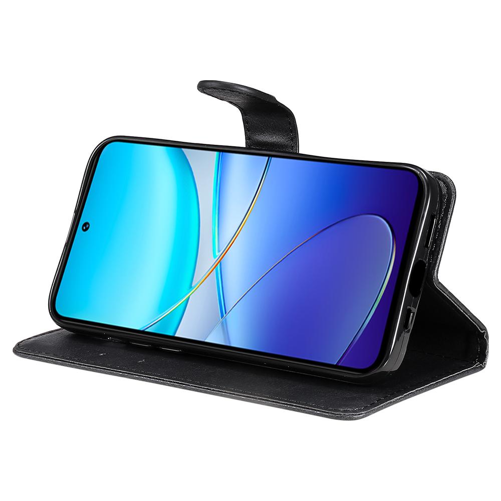 For vivo V40 SE 5G/Y100 5G (Indonesia)/Y200e 5G/V30 Lite 5G (India) Case Solid Color Leather Mobile Cover Wallet Stand with Strap