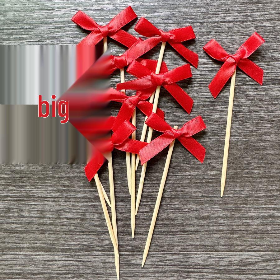 Bowknot Cake Topper Decoration for Parties