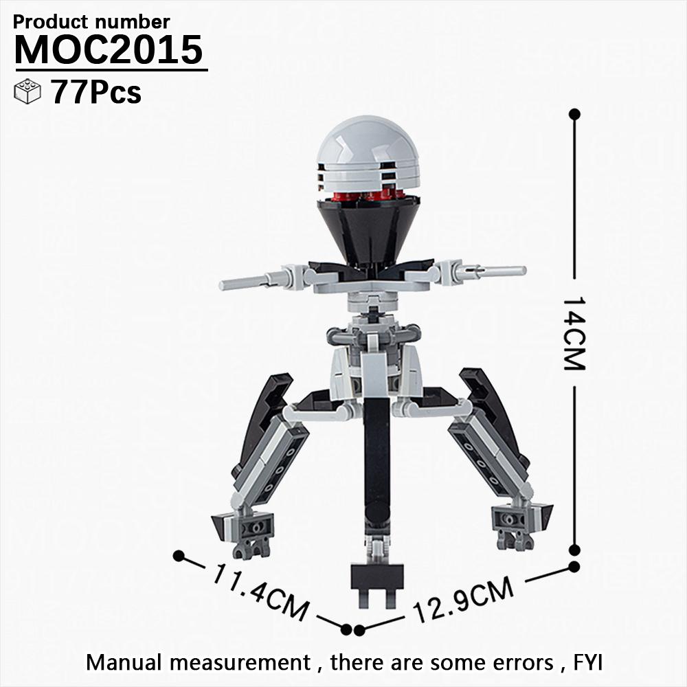 MOOXI Movie Series Set MOC Bricks Robot Compatible With Action Figures Model DIY Sets Adults Building Blocks Toys For Kids Gifts