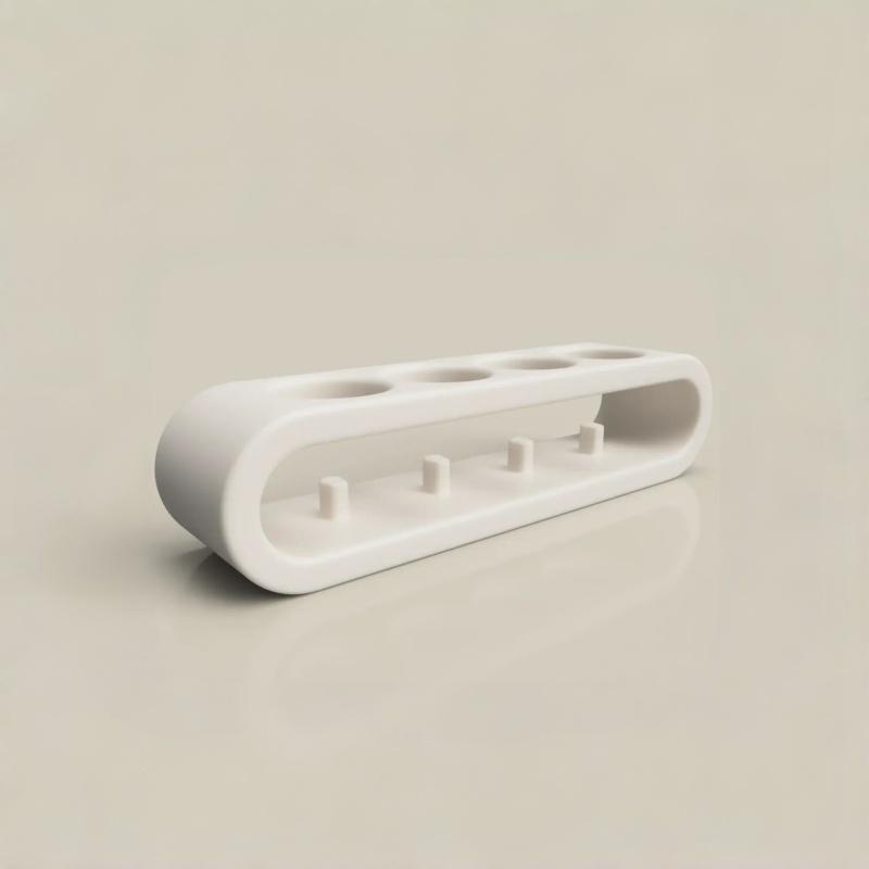 

Bathroom Electric Toothbrush Storage Holder Organizer for 4 Toothbrushes Practical Storage Tool to Keep Space Neat & Clean белый