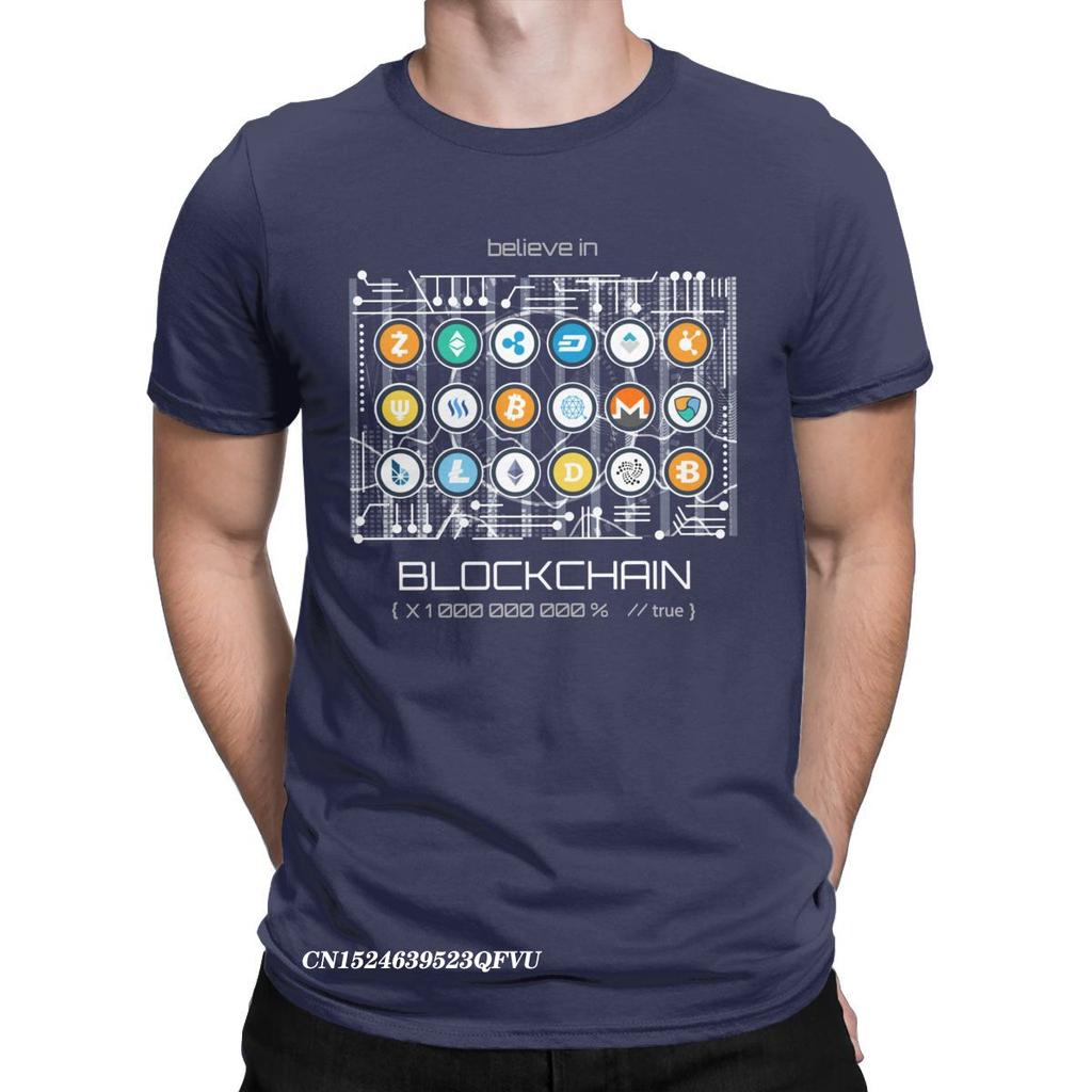 Lässiges Blockchain Kryptowährung BitCoin Krypto BTC T-Shirt Herren Damen T-Shirt Hodl Cardano ADA Ethereum SHIB DOGE T-Shirts Erwachsene