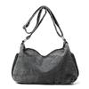 Women'S Shoulder Bag Ladies Large Capacity Denim Shoulder Crossbody Bag Leisure Commuting Handbag Star Tote Bag