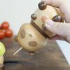 Cute Cartoon Giant Panda Wooden Toothpick Barrel B&B Toothpick Jar Wooden Toothpick Barrel Storage Toothpick Box Ornaments