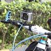 Q Shaped Bicycle Clip Holder Fixed Bracket for Gopro Hero543+ Sports Camera Accessories