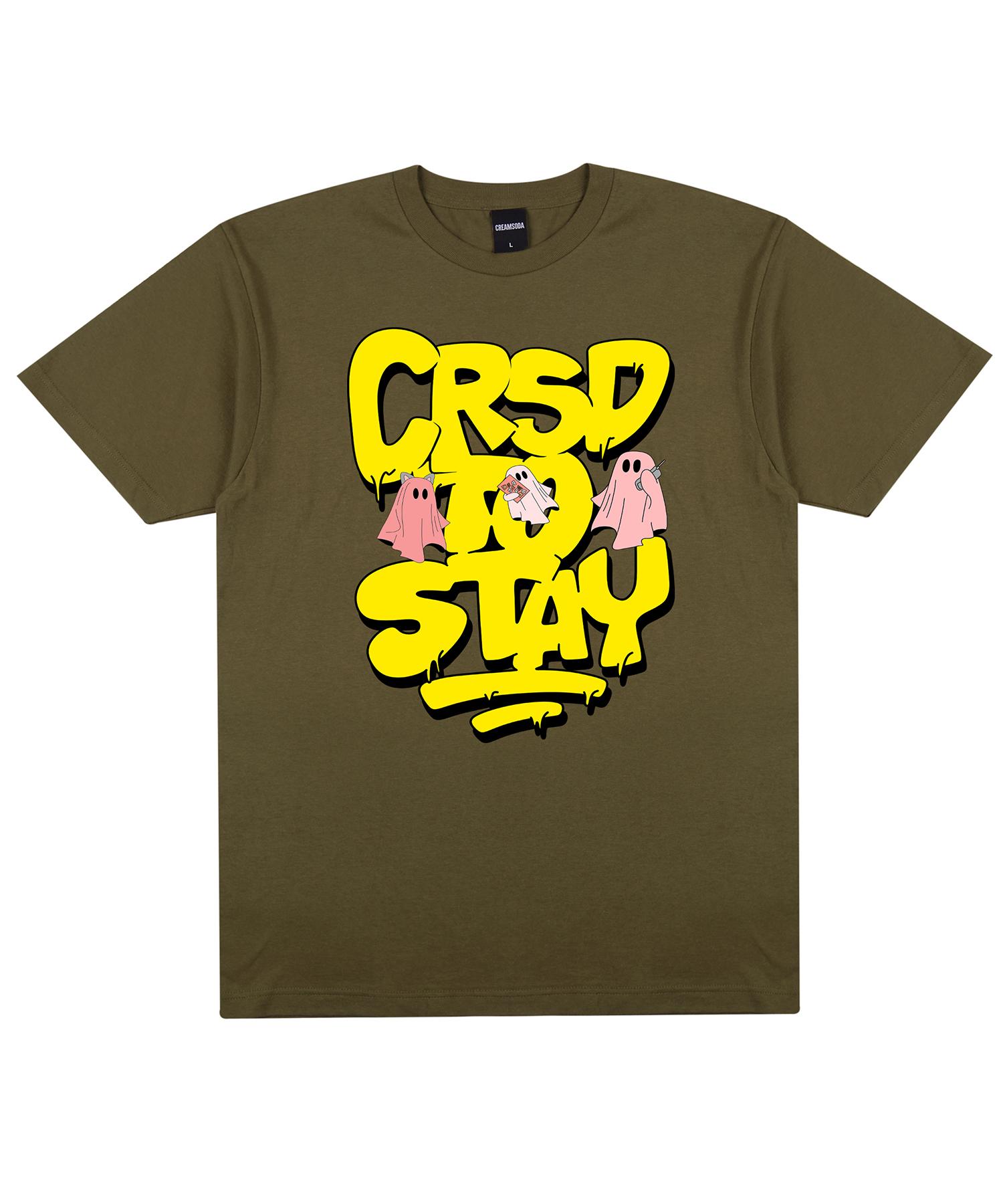 Cream Soda Lab Crsdel Horror Ghost Stay Olive Yellow L