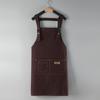 Tabliers de cuisine avec poches réglables, en toile imperméable, cadeaux mignons pour mères et sœurs
