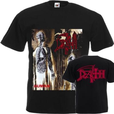 T-Shirt Human By Death Metal Band Death Dtg Baskılı Tişört