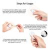Self Defense Safety Protection Device For Women Emergency Alarm With LED Flashlight Keychain Alarm For Travel Security Protection Anti-Theft Personal