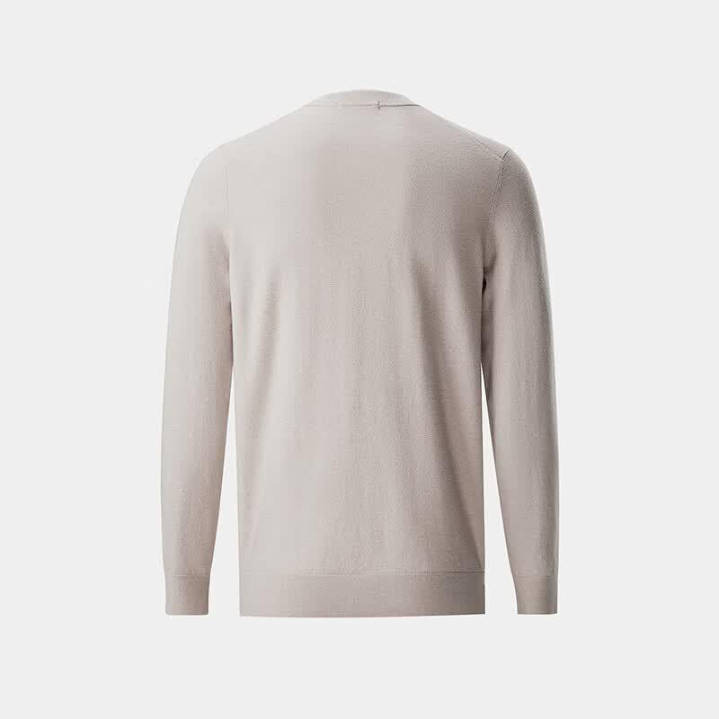Men's Classic Round Neck Knit Sweater