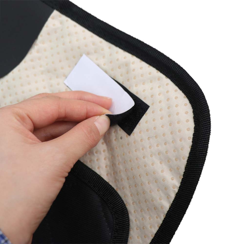 2Pcs Black Vehicle Door Covers Guard Anti Scratch Rear Seat Pet Door Stop  Interior Accessories