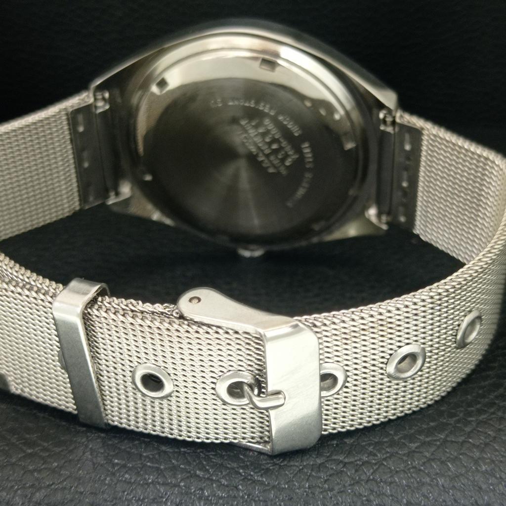 VINTAGE ALLWYN HAND-WINDING 6300A JAPAN MENS ORIGINAL DIAL WATCH a703503-1