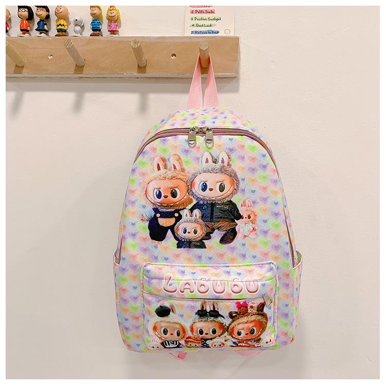 School Bag, School Bag, Cute Cartoon Bag, Male and Female Babies, Foreign Style, Small School Bag, Casual Back.