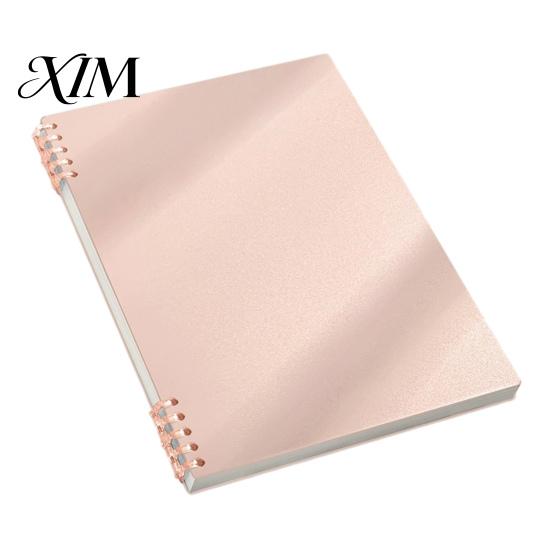 Grid Paper for Drawing A5 Spiral Notebook, Lined /Horizontal Grid/Blank Inner Page, Agenda Notebook Morandi Solid Color Cover Sketchbook Office