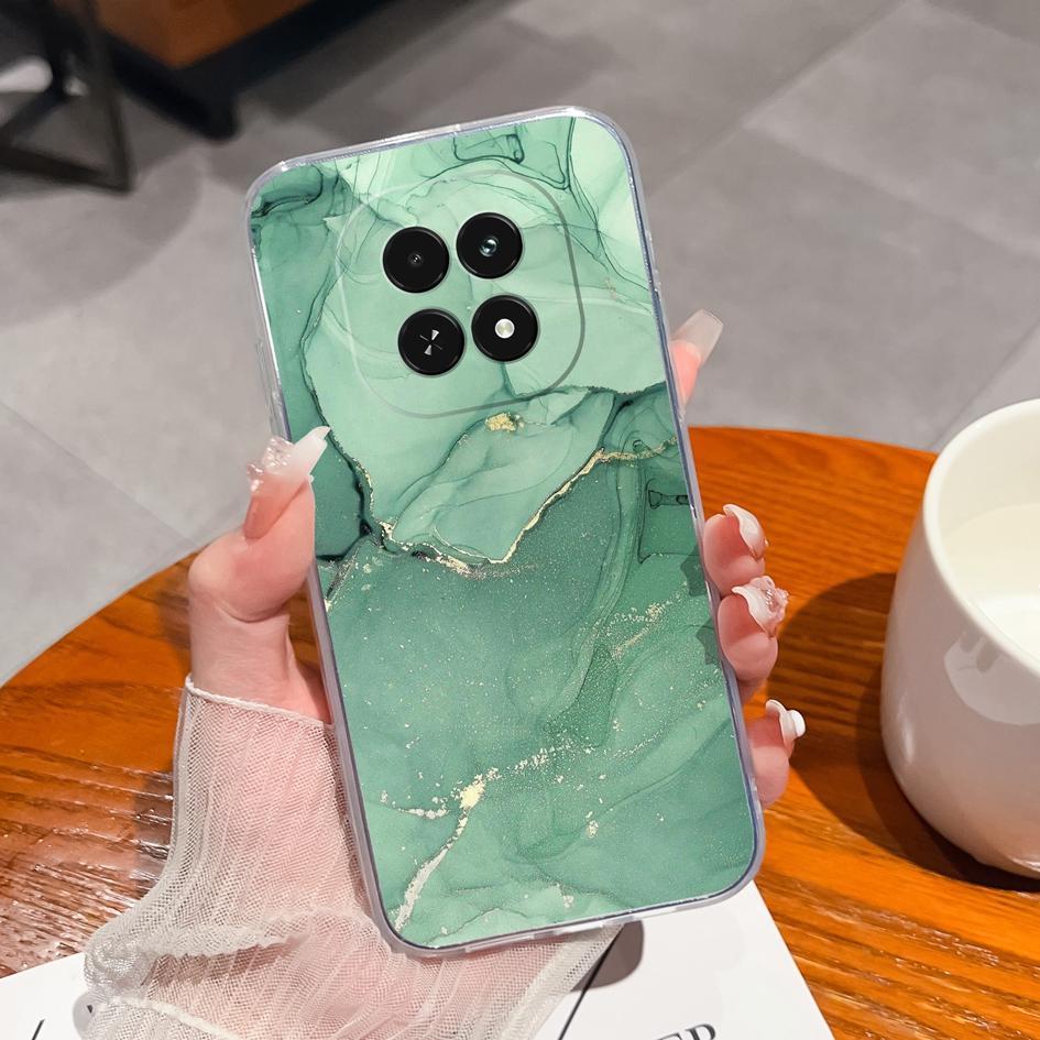 Housing For Oppo Narzo N61 Note 60 A3 A60 A40m V60 F27 Reno12 F Realme 13 12 Clear Cases Fashion Labels Silicone Soft Super Shockproof Bumper For OPPO