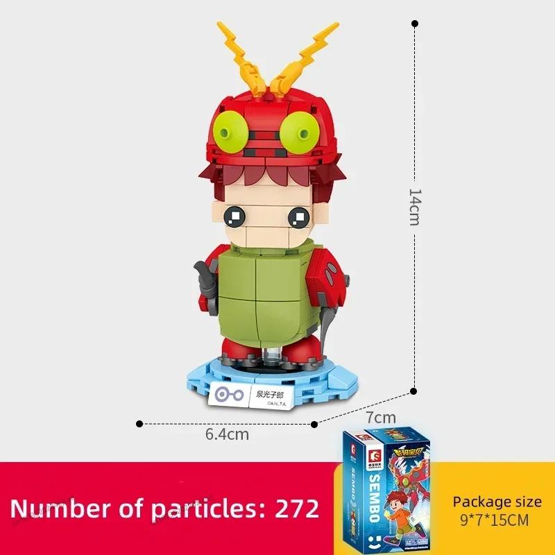 NEUER BLOCK Digimon Bausatz Bausteine Kampf Greymon Agumon Spielzeug Anime Ornamente Modell Kinder Weihnachtsgeschenk