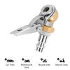 Tyre Inflator Gauge Fitting Clip On Ball Foot Air Chuck Tire Repair Kit