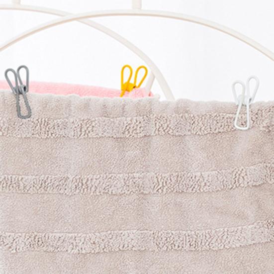 10 bucăți de cleme pentru umerase pentru haine, elastice inoxidabile, rezistente, anti-alunecare, stabile, rezistente la vânt, șosete, chiloți, eșarfe, cleme de susținere pentru eșarfe, pachete de alimente, pungă pentru chipsuri