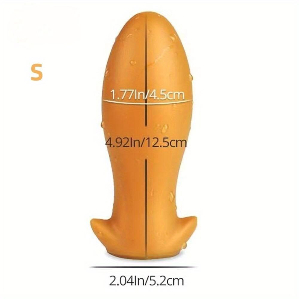 Super-Sized Anal Plug Trainer: Liquid Silicone Anal Plug Prostate Massage Anus Dilator For Beginners Advanced Users