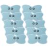 Bataab Replacement Gel Pads, EMS Compatible, 10 Pads, Made In Japan, Compatible