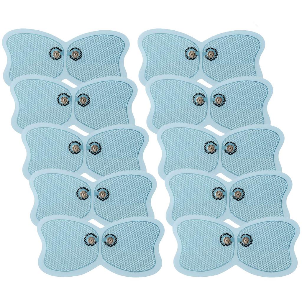 Bataab Replacement Gel Pads, EMS Compatible, 10 Pads, Made In Japan, Compatible
