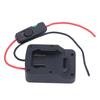Power Tool Battery Adapter with Fuse Switch Wire Terminal for PARKSIDE X20V TEAM 20V PAP20A1