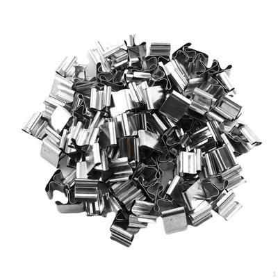 50 Wick Holder Clip Upplies Silver Easy and Convenient To Use