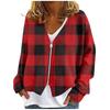 Womens Zip Up Sweaters Sweatshirts Long Sleeve Oversized Jackets Soft Casual Loose Tunic Tops