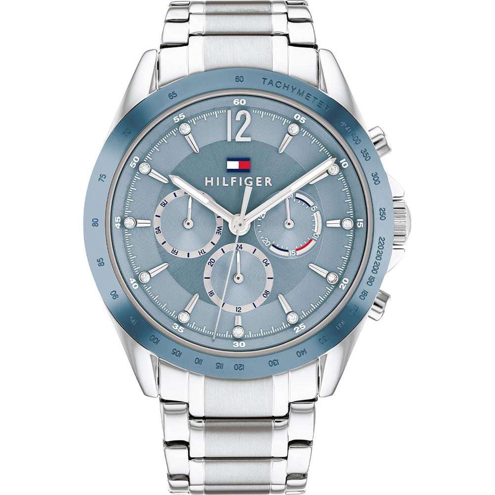Tommy Hilfiger Kenzie Blue Dial Silver Stainless Steel Ladies Quartz Watch 1782554 синий