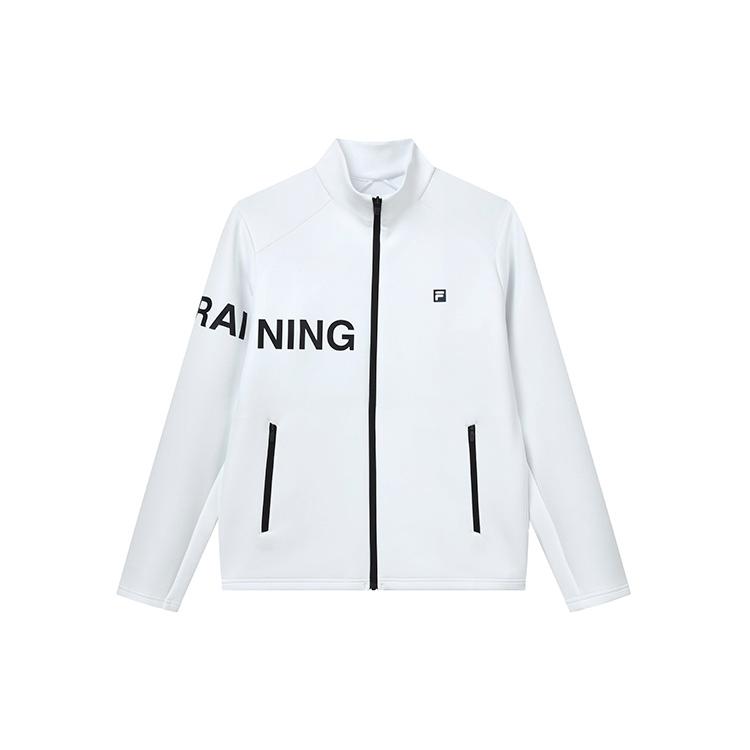 FILA Athletics Jackets Men s Jade White Stand Collar Moderate Other A11M211501FWT L