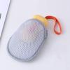 Bath Cleansing Foaming Net Double-Sided Soap Bag Body Exfoliating Scrubber Sponges Bathroom Mesh Soap Pocket