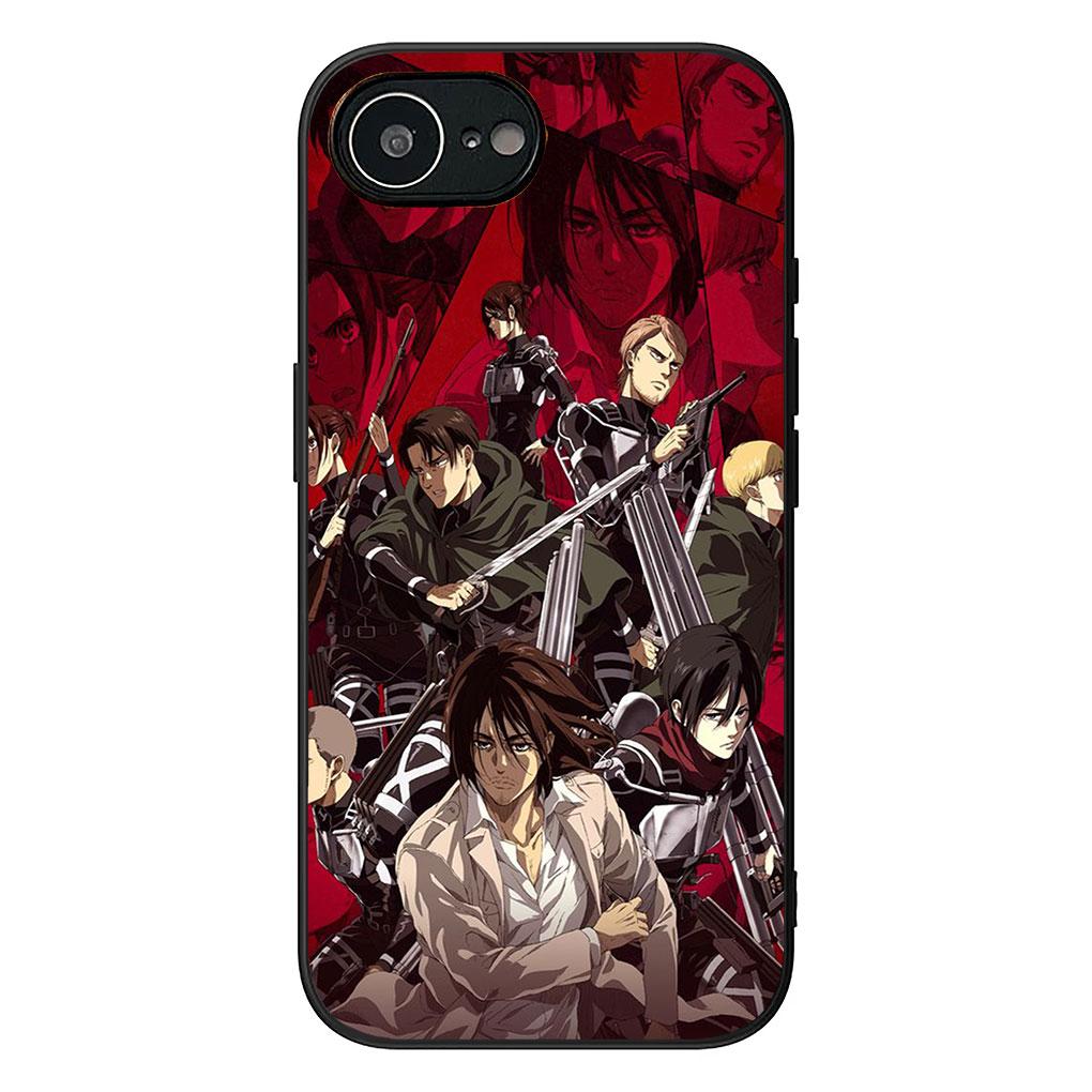 

Soft Cover for Motorola Moto G86 G14 G35 G34 G45 G55 G64 G75 G85 G24 G15 G54 G57 Power Coque Phone Case Attacks on titan Motorola Moto G24