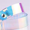 Fashion Transparent Pin Buckle Wide Waist Bands Waistband Invisible Punk Waist Belt 110Cm