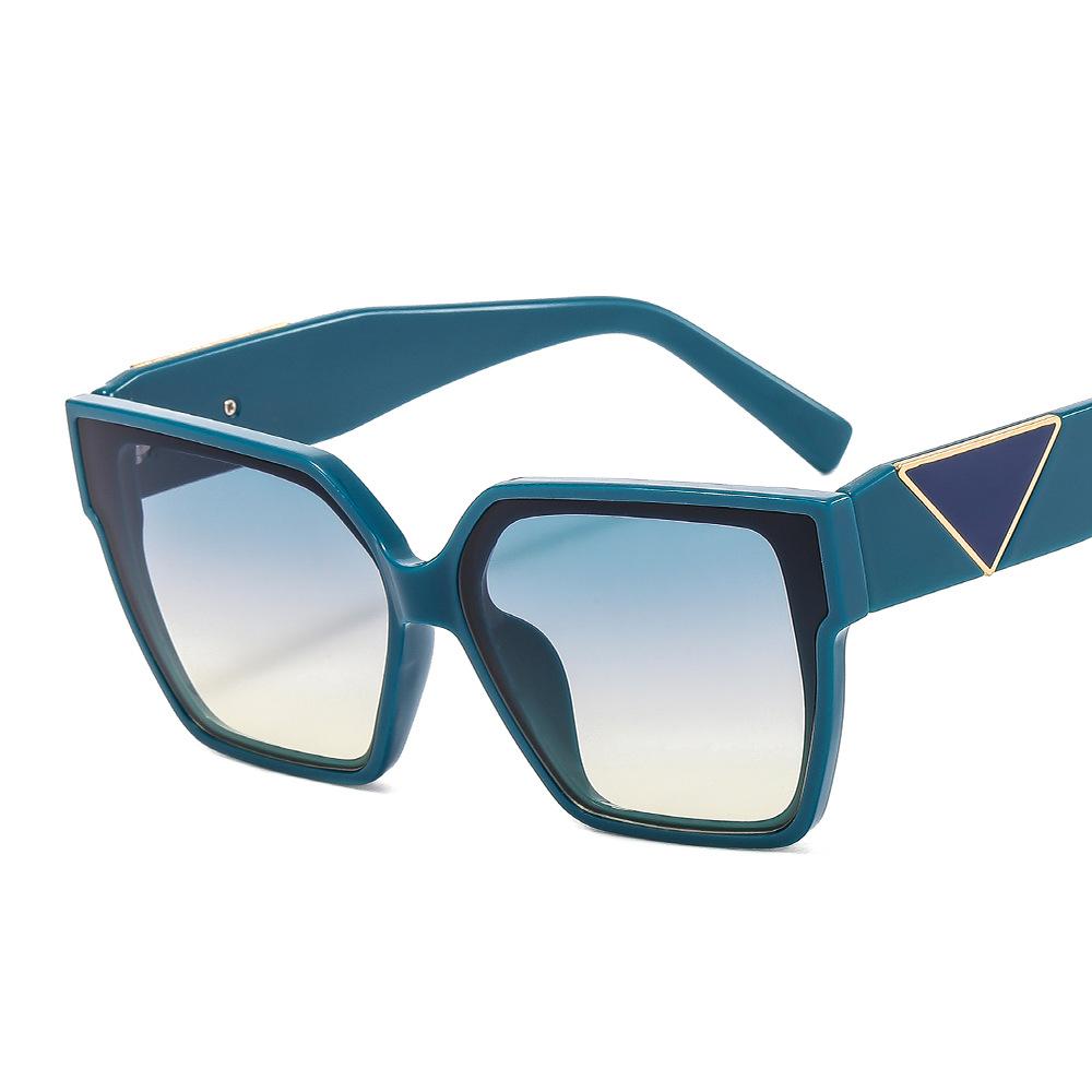 FS5016 2024 Designer Trendy Vintage Fashion Retro Big Frame Unisex Custom Rectangle Sunglasses