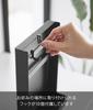 Yamazaki Tower Key Hook W18 X D7 X Concealed Key Model 10341 2-Tier Stand, Black, H24.6cm, Storage, Holder,