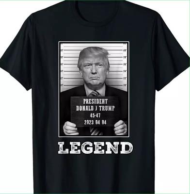 Donald Trump Legend Mug Shot, Free Trump 2024, Support Trump T-Shirt S-5XL