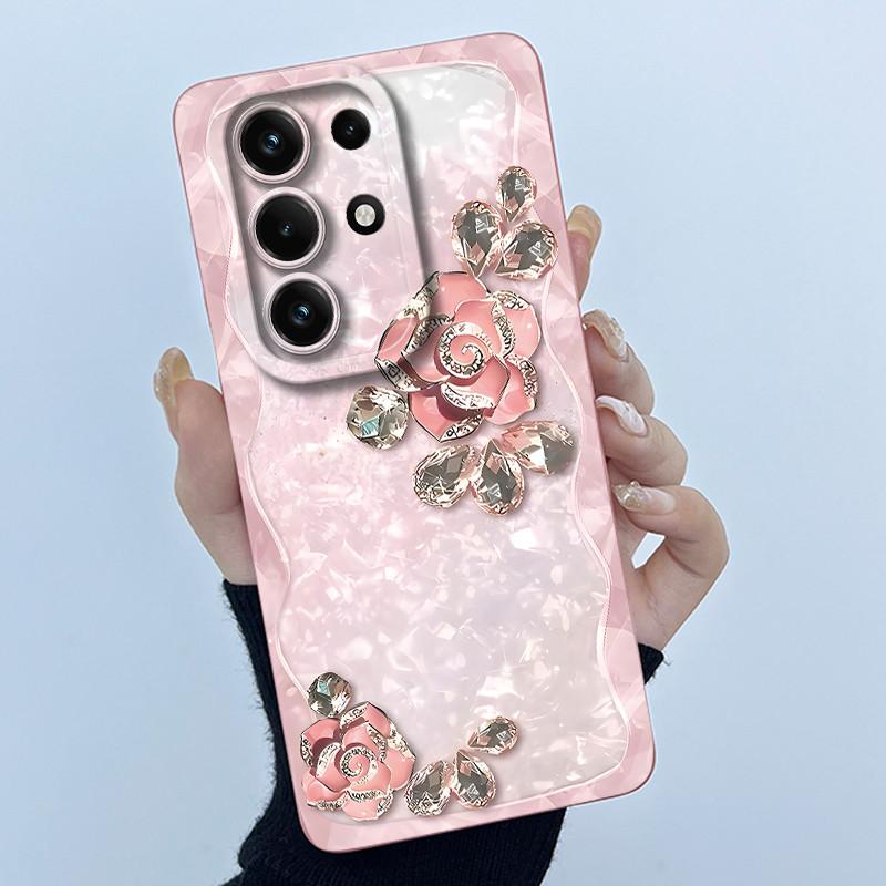 For Itel S26 Ultra Super 26 Ultra S688LN Case Simplicity Oil Painting Floral Silicone Soft Casing New Shockproof Back Cover