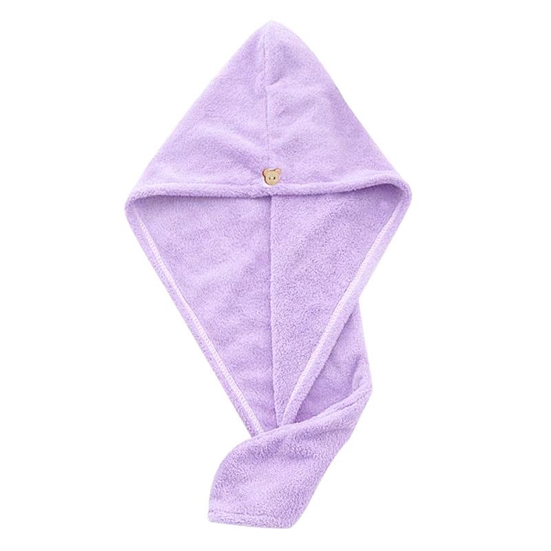 Women's Super Absorbent Quick-Drying Adult Hair Towel - Non-Shedding, Perfect for Long Hair
